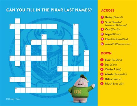 We found 20 possible solutions for this clue. . Pixar title robot crossword
